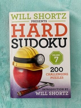 Will Shortz NWT 200 Hard Sudoku Puzzles Volume 7